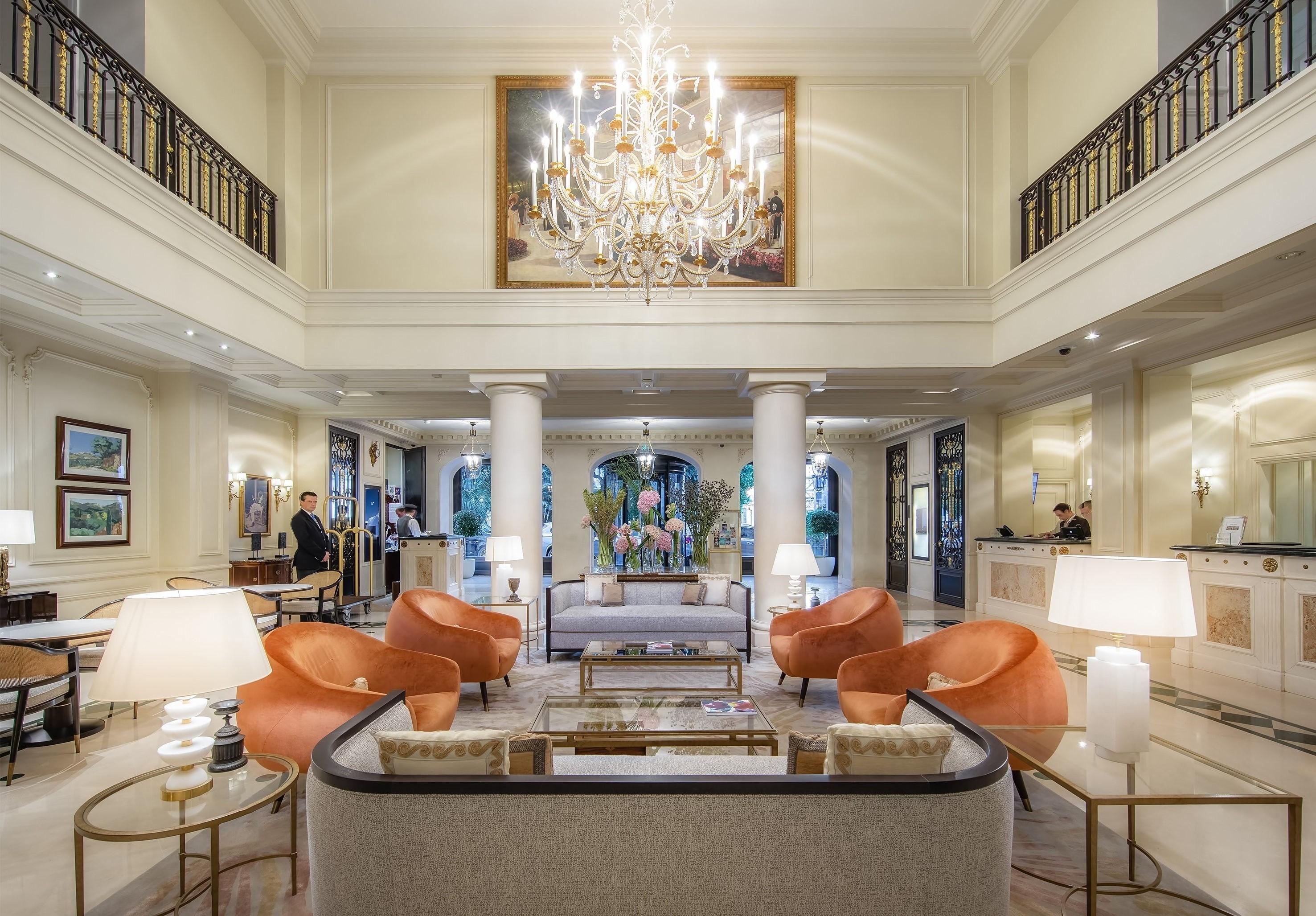 Hotel Hermitage Monte-Carlo Exterior foto The lobby of the hotel