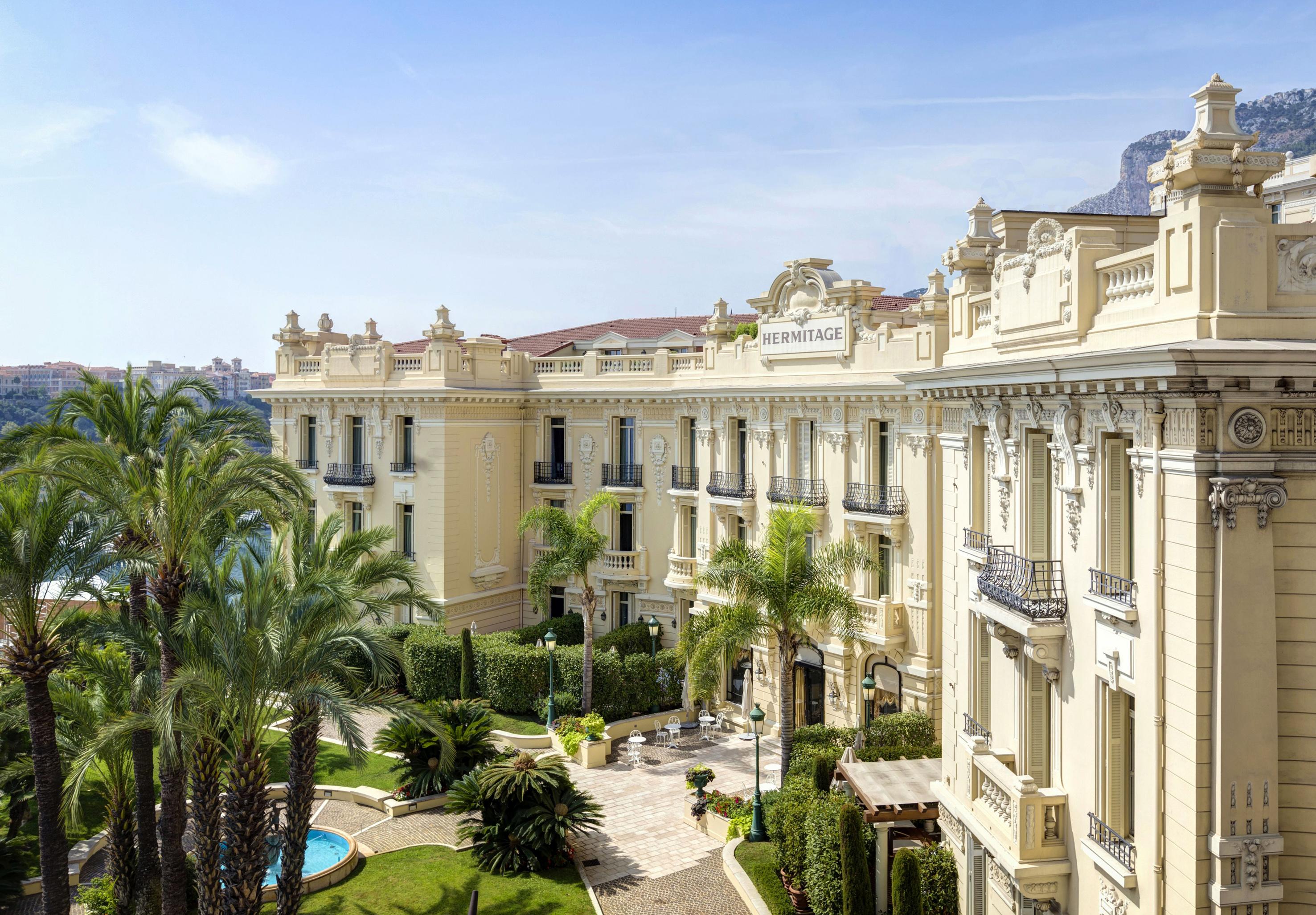 Hotel Hermitage Monte-Carlo Exterior foto The Hotel de Paris