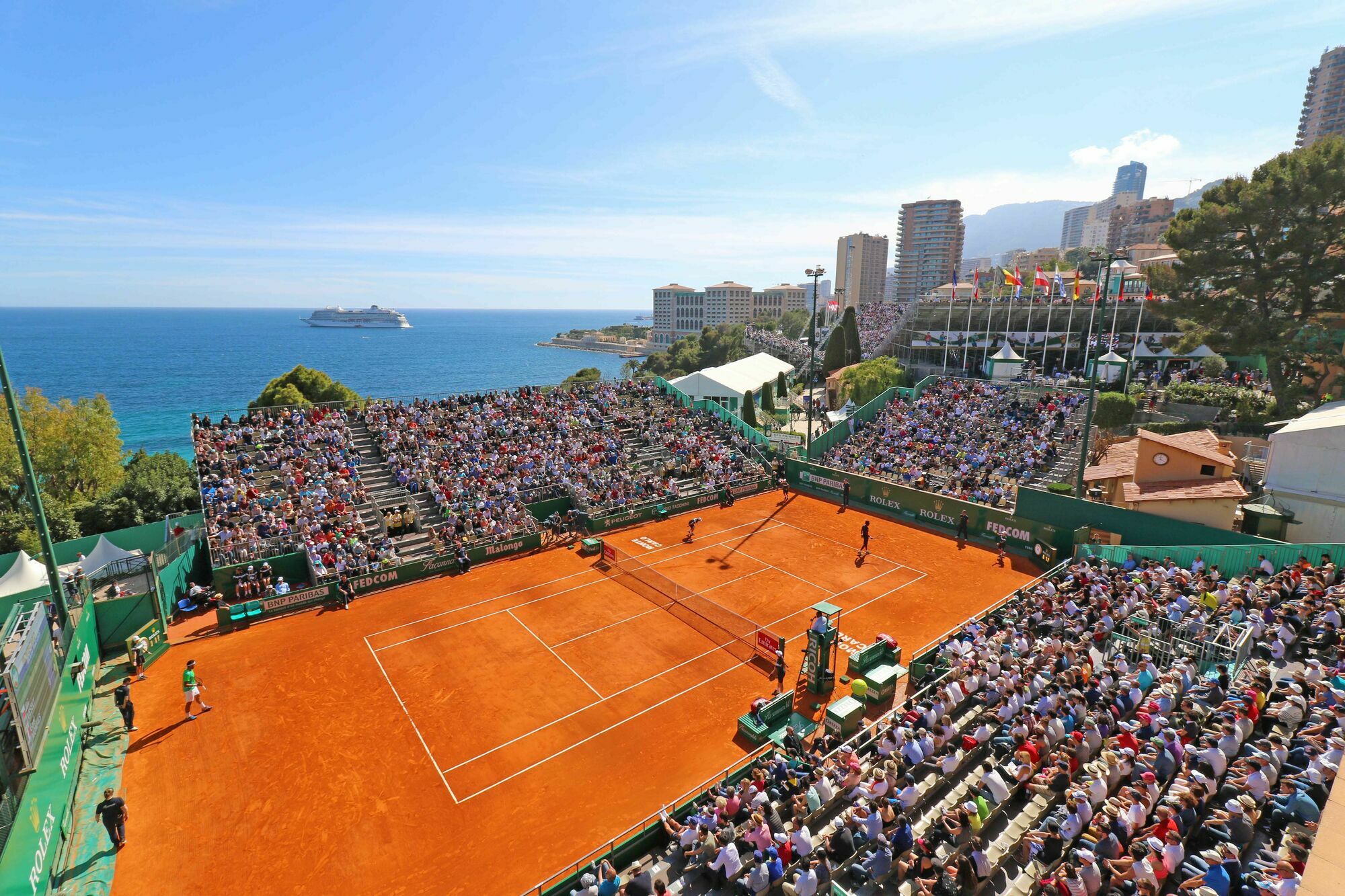 Hotel Hermitage Monte-Carlo Exterior foto The 2013 Monte-Carlo Masters